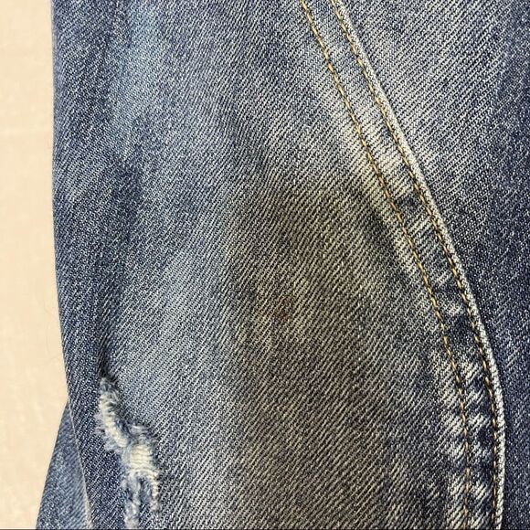 Faith Connexion Distressed Zipper Detail Skinny Jeans 26 - Picture 4 of 11